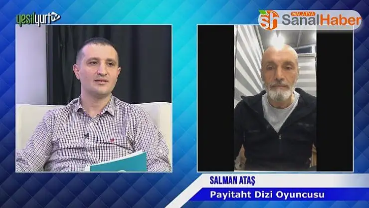 Dizi oyuncuları, deprem anında Yeşilyurt TV'de canlı yayındaydı