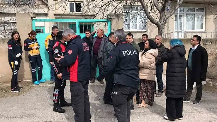 'Doğal gaz kaçağı için eve giren polis dehşetle karşılaştı'
