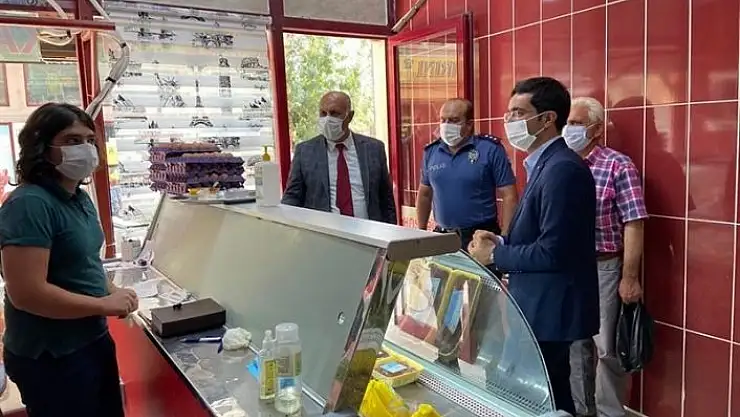 'Doğanşehir´de Covid-19 denetimleri yoğunlaştırıldı'