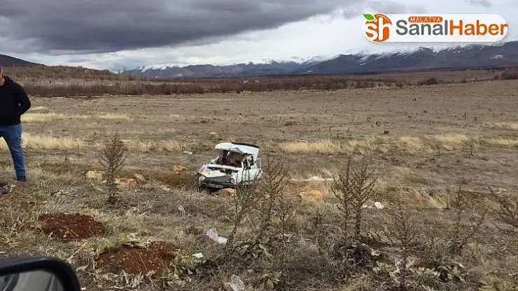 Malatya'da trafik kazası 3 yaralı