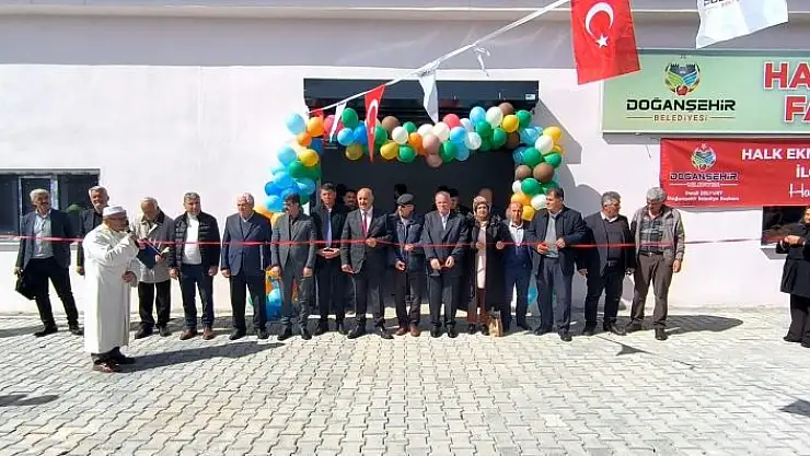 'Doğanşehirde toplu açılış'