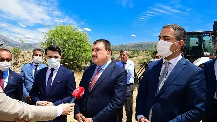 'Doğanyol atık su arıtma tesisi temeli atıldı'