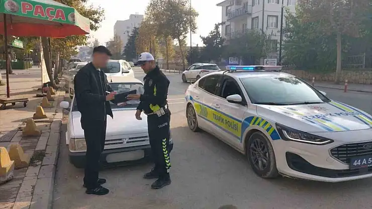Malatya'da drift Atan Sürücüye Ağır Ceza