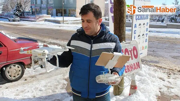 Drone kurtuluş anlarını böyle görüntüledi