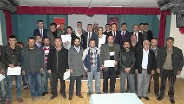 Hekimhan´da Sertifika Töreni