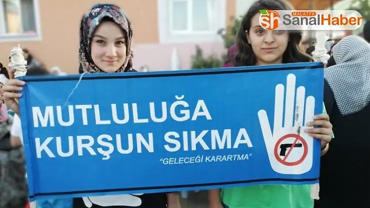 Malatya´da Düğünde kadına şiddete dikkat çektiler
