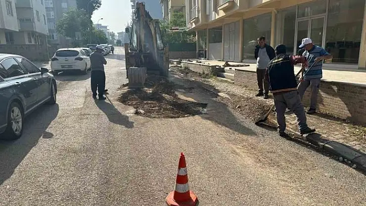 'Dulkadiroğlu´nda asfalt çalışması'