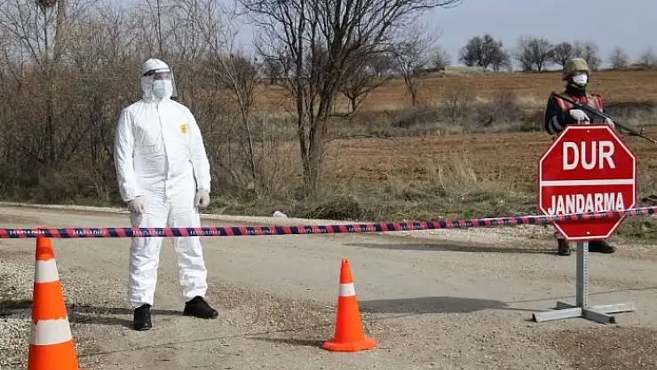 '(Düzeltme ) Elazığ´da Covid-19 görülen köy karantinaya alındı'