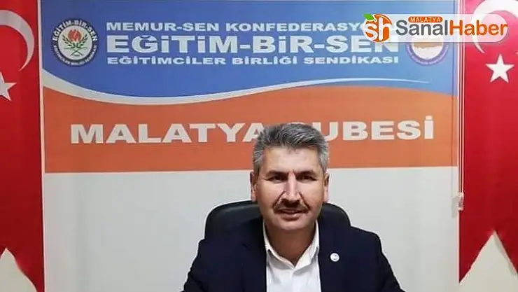 Eğitim Bir Sen'in hedefi kampanyada Malatya plakası
