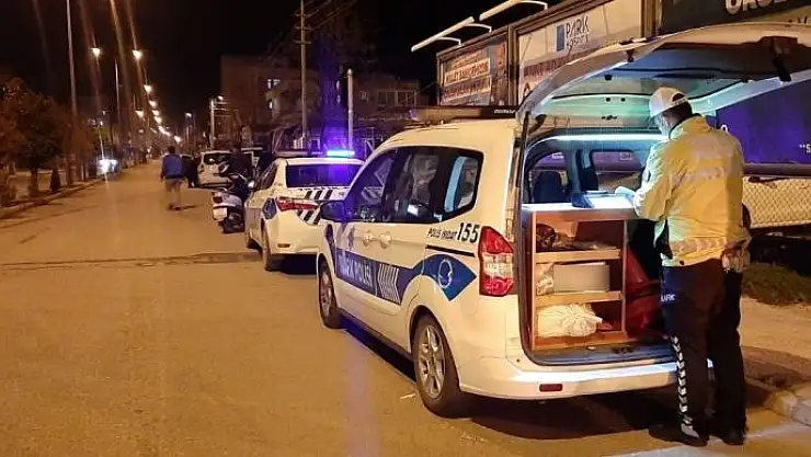 'Ehliyetsiz ve alkollü sürücüler polisten kaçamadı'