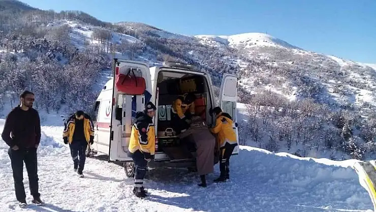 'Ekipler Covid-19 şüpheli hasta için seferber oldu'