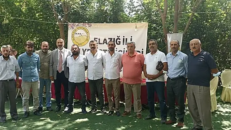 'Elazığ Arı Yetiştiriciler Birliği Başkanı Canbay güven tazeledi'