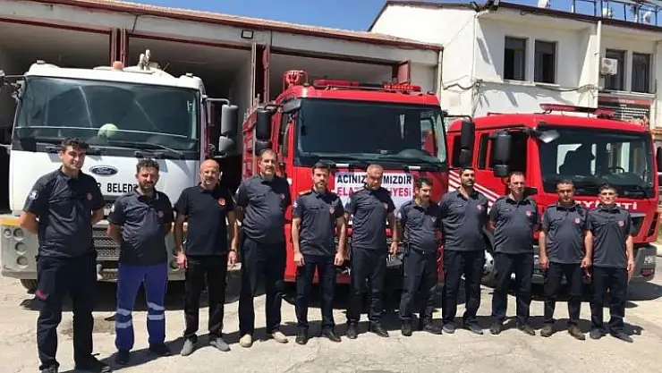 'Elazığ Belediyesi itfaiyesinden Manavgat´a destek'