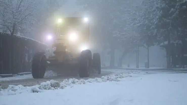 'Elazığ Belediyesi kış mevsimi ile ilgili tedbirlerini aldı'