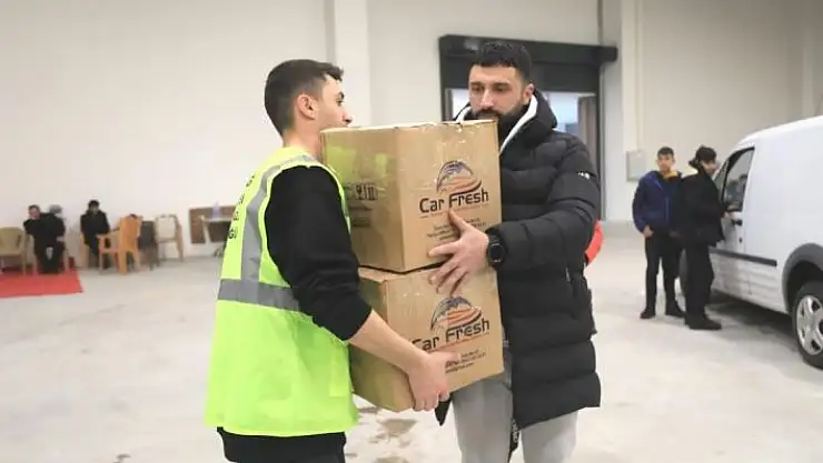 'Elazığ Belediyesi´nden deprem bölgesine destek sürüyor'