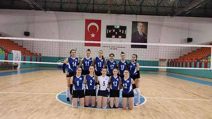 'Elazığ Belediyesi Voleybol, rahat kazandı'