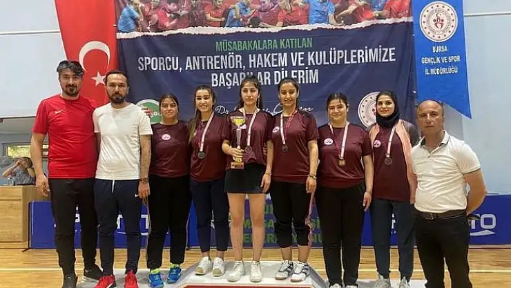'Elazığ Belediyespor Masa Tenisi 1. Ligi´ne yükseldi'