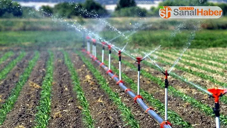 Elazığ'da  22 bin 100 dekar tarım arazisi sulandı