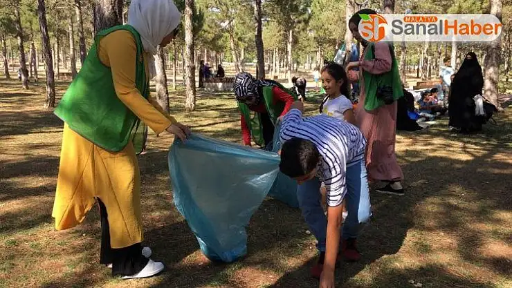 Elazığ'da 'Pikniğimi Yapıyorum, Çevremi Temizliyorum' etkinliği