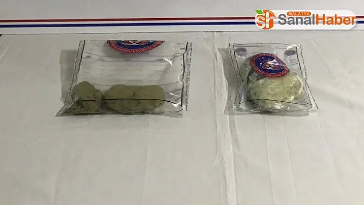 Elazığ'da 1 şüpheli yarım kilo toz esrarla yakalandı