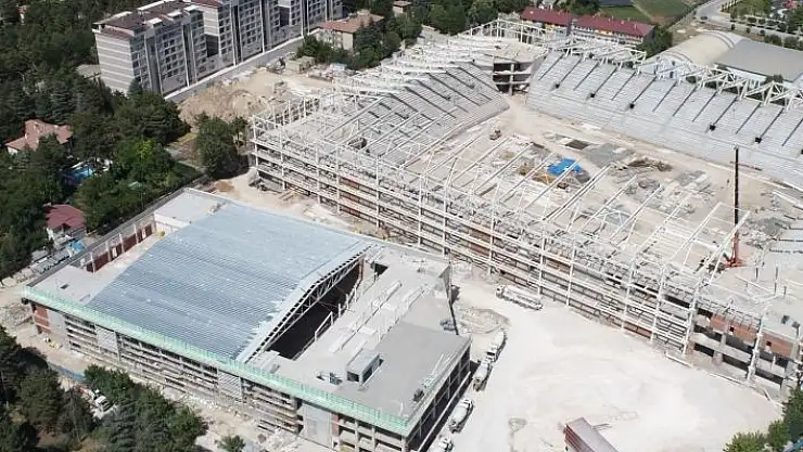 'Elazığ´da 2 bin 600 kişilik spor salonu yükseliyor'