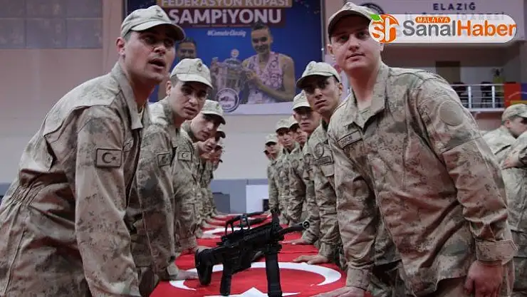 Elazığ'da acemi erler yemin etti