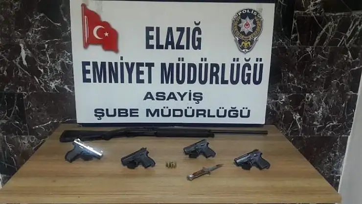 'Elazığ´da aranan 47 şahıs yakalanıp tutuklandı'