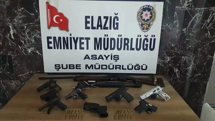 'Elazığ´da aranan 94 şüpheli yakalandı, 19´u tutuklandı'