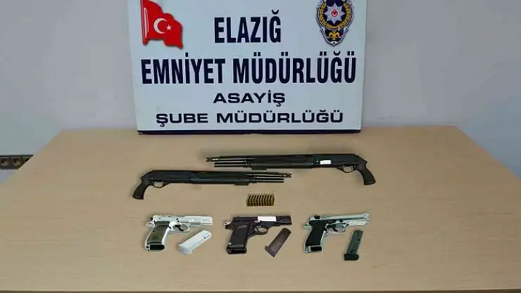 'Elazığ´da asayiş ve şok uygulamalarında 107 şüpheli yakalandı'