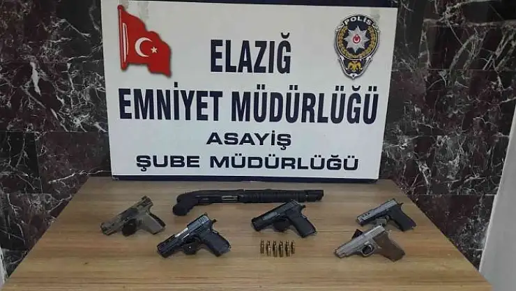 'Elazığ´da asayiş ve şok uygulamalarında 110 şüpheli yakalandı'