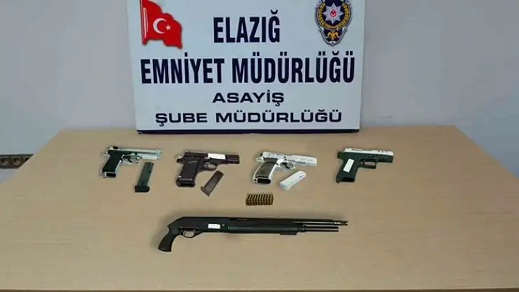 'Elazığ´da asayiş ve şok uygulaması: 21 kişi tutuklandı'