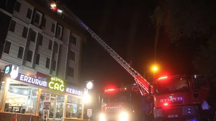 'Elazığ´da baca yangını korkuttu'