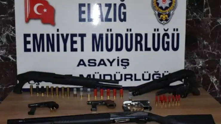 'Elazığ´da çeşitli suçlardan aranan 21 şüpheli tutuklandı'