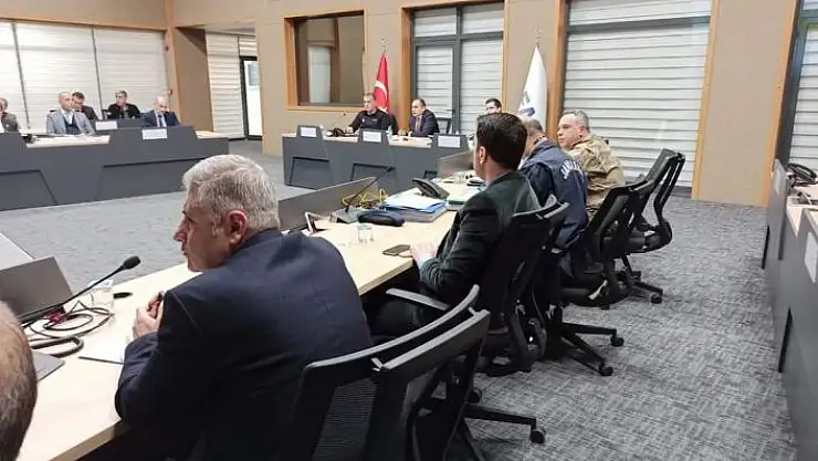 'Elazığ´da çığ önlemleri ve faaliyetleri toplantısı düzenlendi'