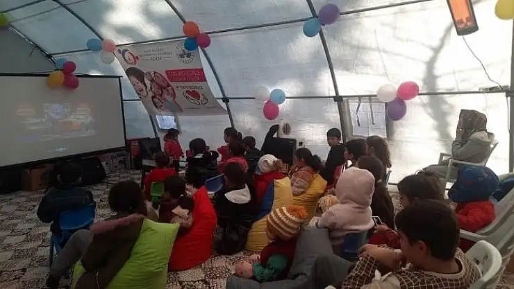'Elazığ´da depremzede çocuklara yönelik etkinlik'