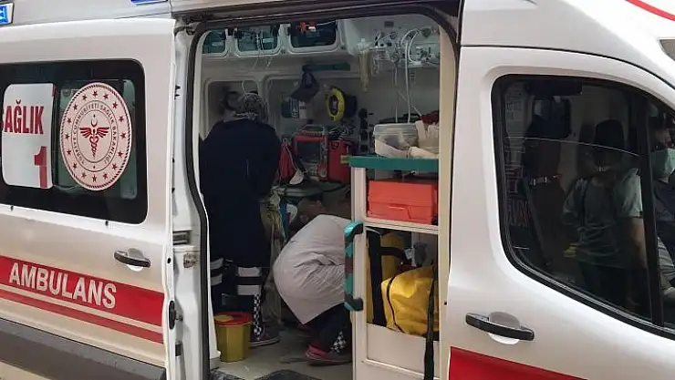 'Elazığ´da elektrik akımına kapılan işçi yaralandı'