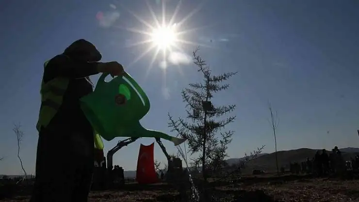 'Elazığ´da ´Geleceğe Nefes Dünyaya Nefes´ etkinliğinde 23 bin fidan toprakla buluştu'