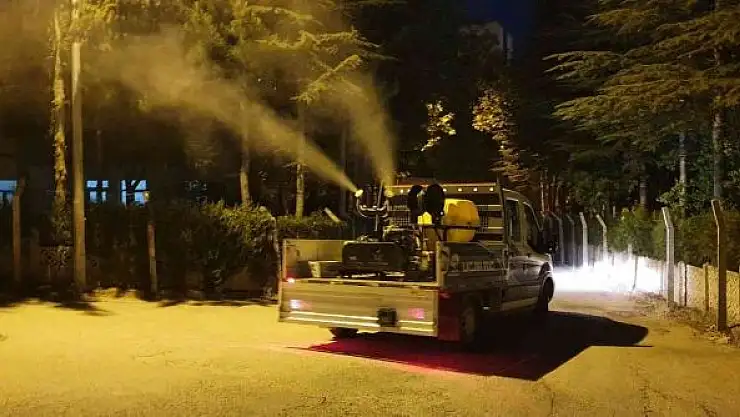 'Elazığ´da ilaçlama çalışmaları sürüyor'