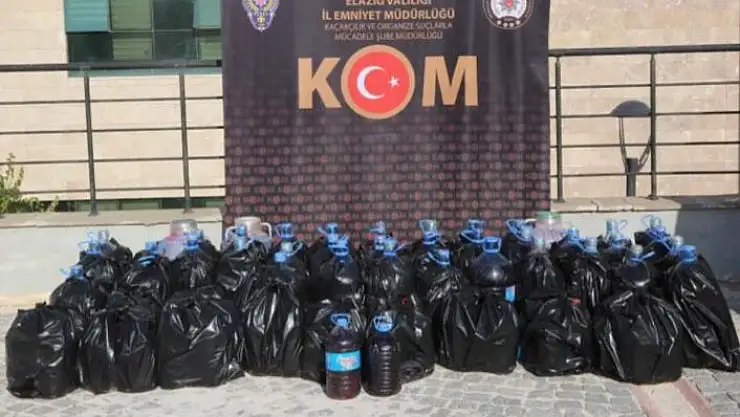 'Elazığ´da kaçak içki operasyonu: 1 şüpheli yakalandı'