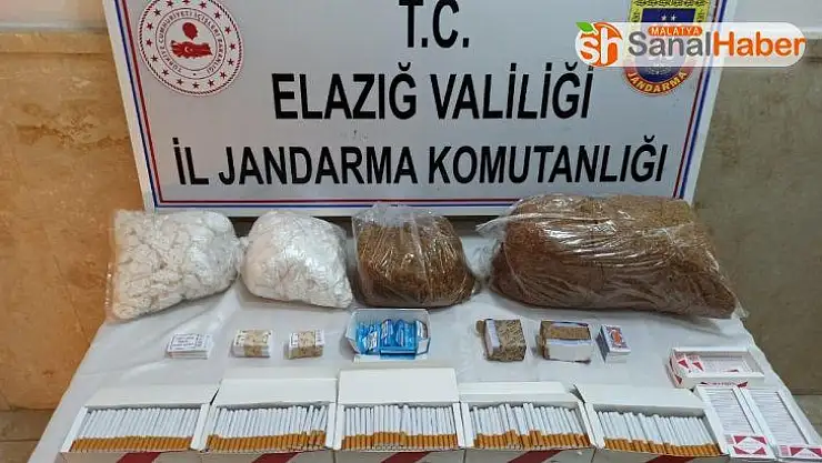 Elazığ'da kaçakçılıkla mücadele