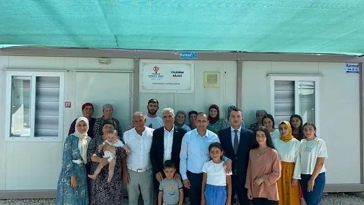 'Elazığ´da kalan Ahıska Türkleri bayramlaştı'