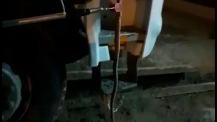 'Elazığ´da kamyonun kabininden yılan çıktı'