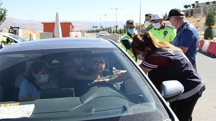 'Elazığ´da kapsamlı trafik uygulaması'