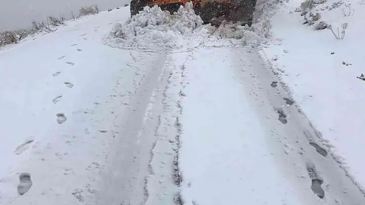 'Elazığ´da karla mücadele başladı'