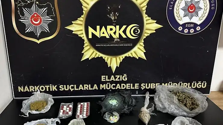 'Elazığ´da kilo kilo uyuşturucu ele geçirildi: 3 tutuklama'