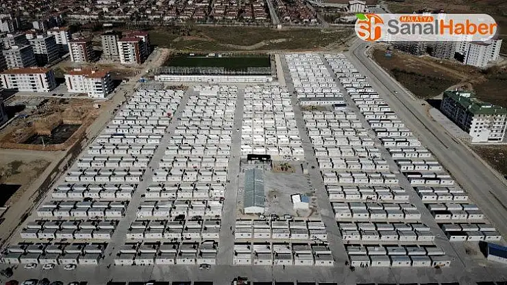 Elazığ'da konteyner kentlerde 4 bin 613 kişi yaşamaya başladı