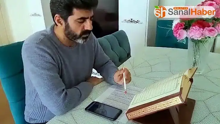 Elazığ'da Kur'an kursları uzaktan eğitime başladı