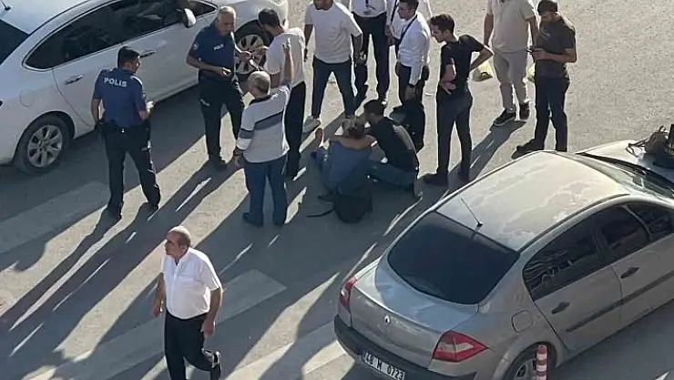'Elazığ´da minibüsün çarptığı kadın yaralandı'