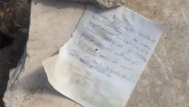 'Elazığ´da ölümle biten araç yangınında ''Bombayı ben patlattım'' notları dikkat çekti'