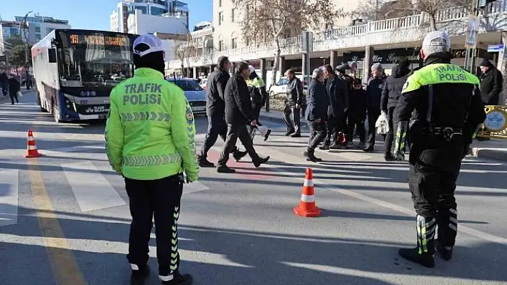 'Elazığda Önce Yaya uygulaması'